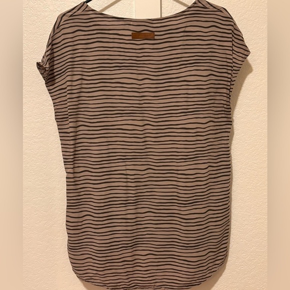 Naketano blouse grey with dark grey stripes. Size M women’s. Made in Turkey. - Picture 9 of 10